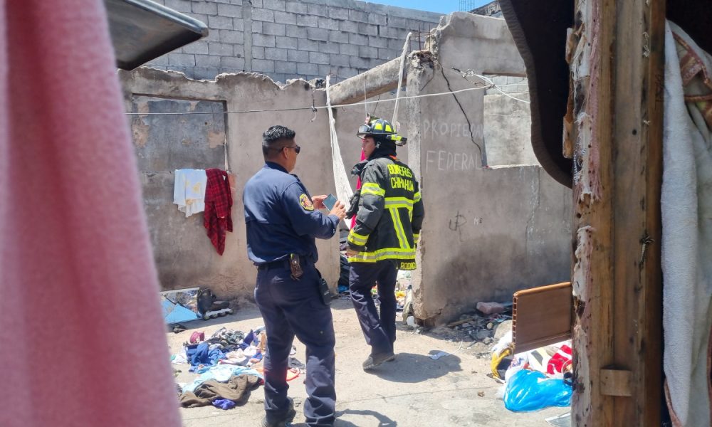 Gobierno Municipal de Chihuahua atiende predios de riesgo con demoliciones y limpieza