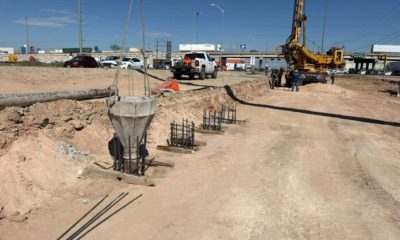 Inicia construcción de tres pasos a desnivel en Las Torres