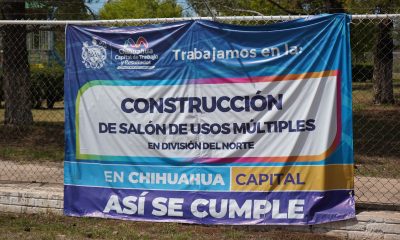 Inicia construcción de salón de usos múltiples en División del Norte