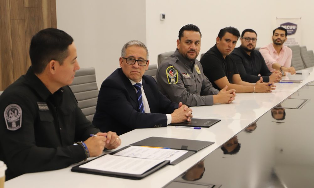 Policía Municipal y SEPROBAN firman convenio para mejorar seguridad bancaria