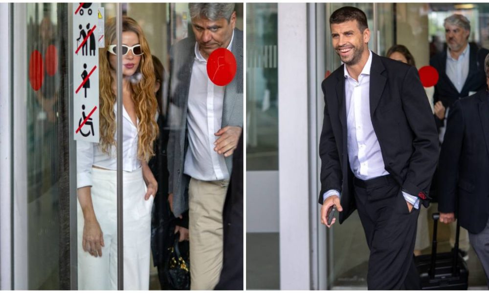 Shakira y Piqué se enfrentan en juzgados por régimen de visitas