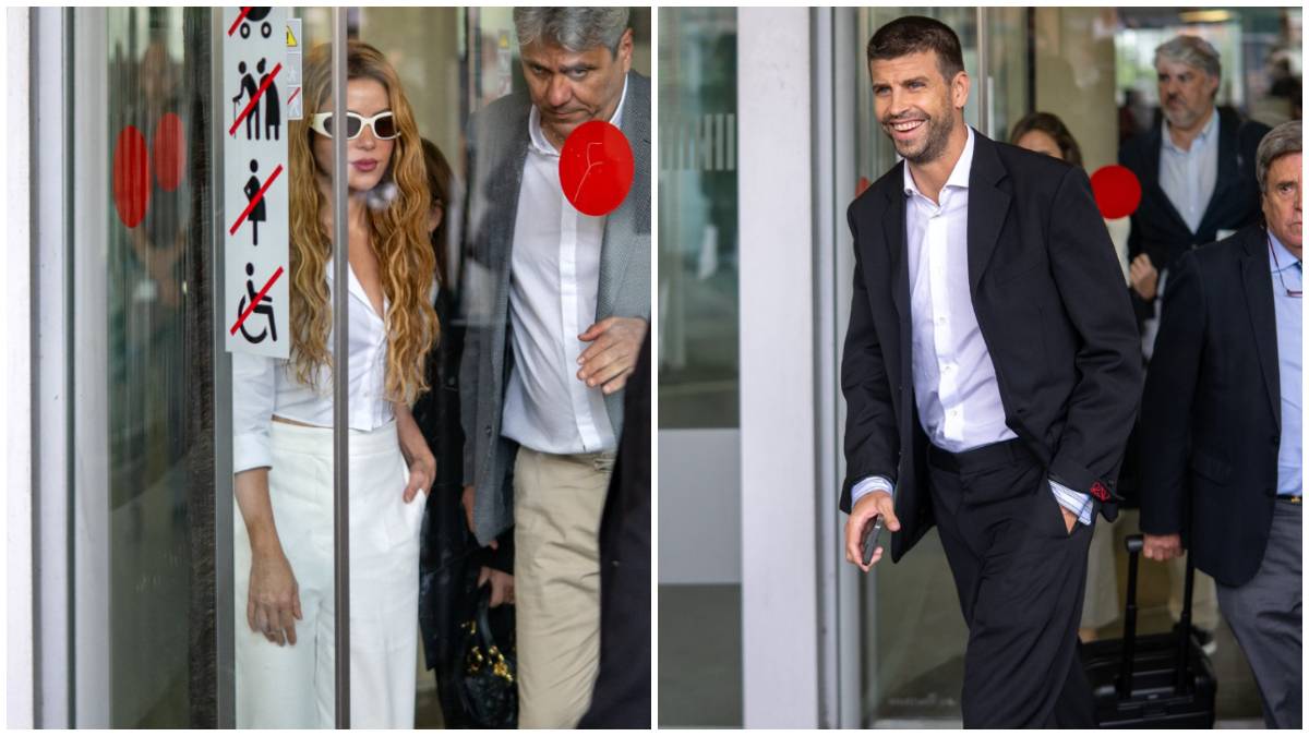Shakira y Piqué se enfrentan en juzgados por régimen de visitas