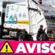 Suspensión temporal del servicio de recolección de basura por lluvias