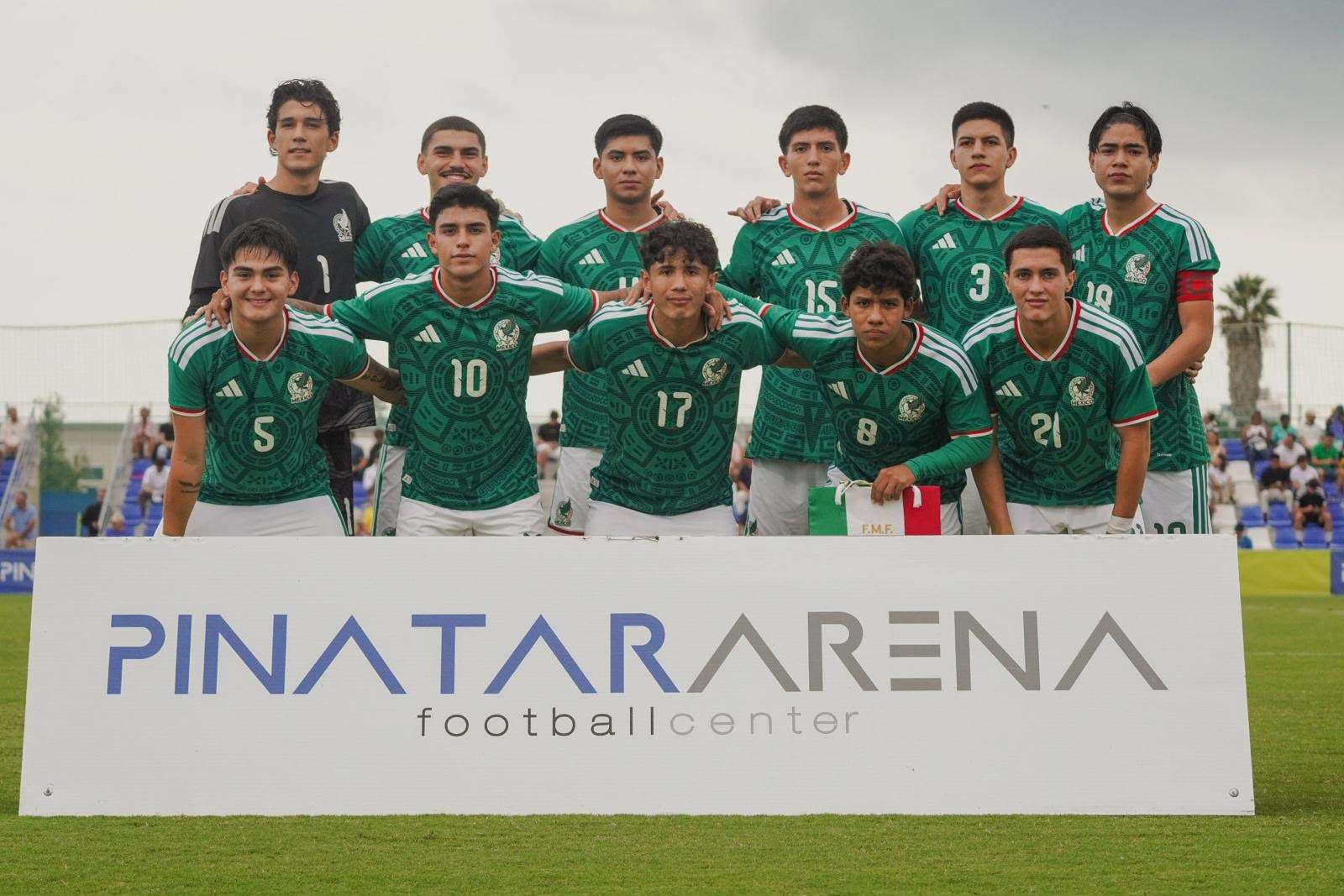 Caen 4-0 ante Brasil tres futbolistas de Bravos con el Tri Sub-20