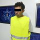 Lo detienen en vehículo robado con herramienta en su interior
