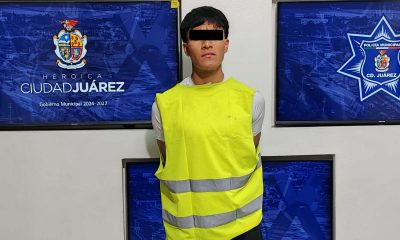 Arrestan a hombre con una arma de fuego calibre .25
